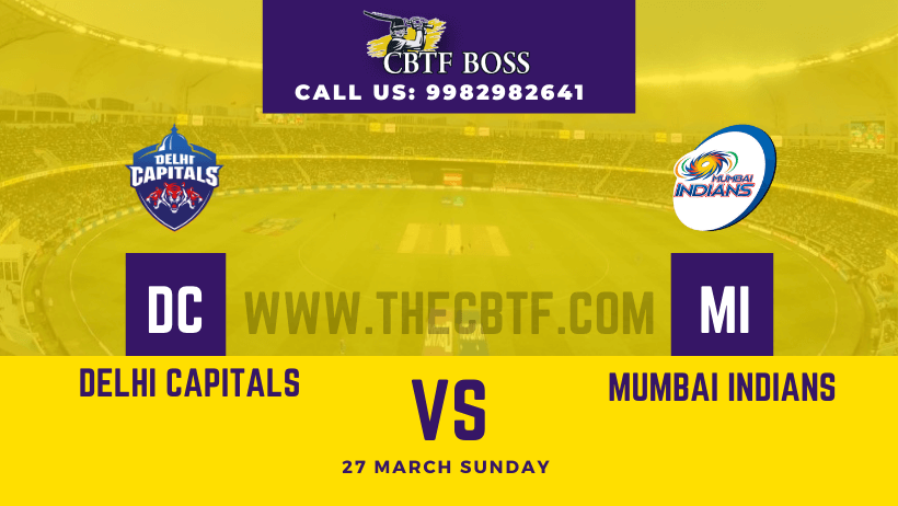 IPL22 MATCH NO 2 DELHI vs MUMBAI | CBTF Boss Prediction