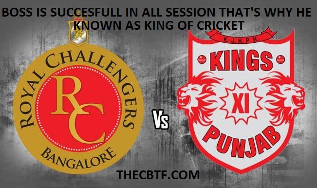 IPL-2018 T20 ROYAL CHALLENGERS BANGLORE VS KINGS XI PUNJAB