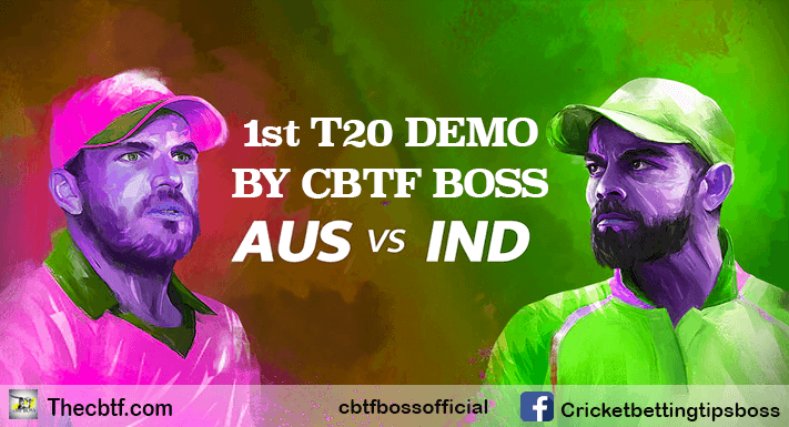 INDIA VS AUS 1st T20 Prediction By CBTF Boss